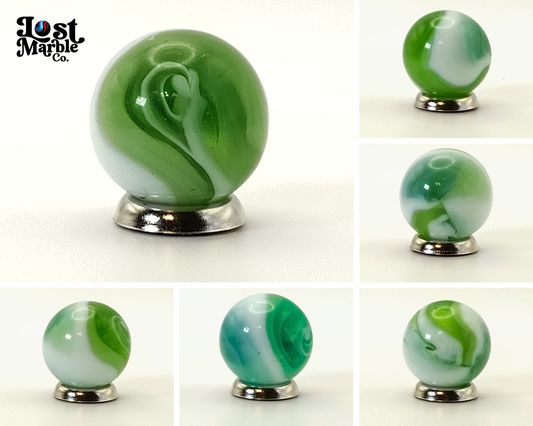 17mm Light Green Slag Marble (MFC?) NM