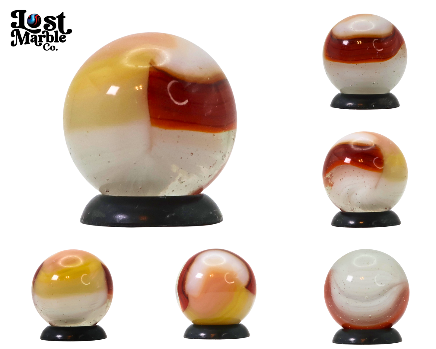 5/8" Vitro Agate Tri-Lite Marble NM+