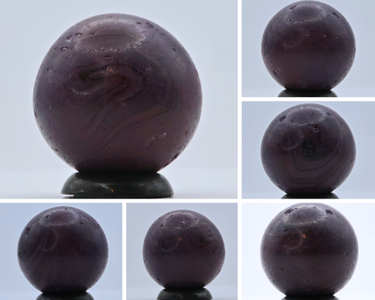 3/4" MF Christensen Opaque lavender Marble Faint 9 NM