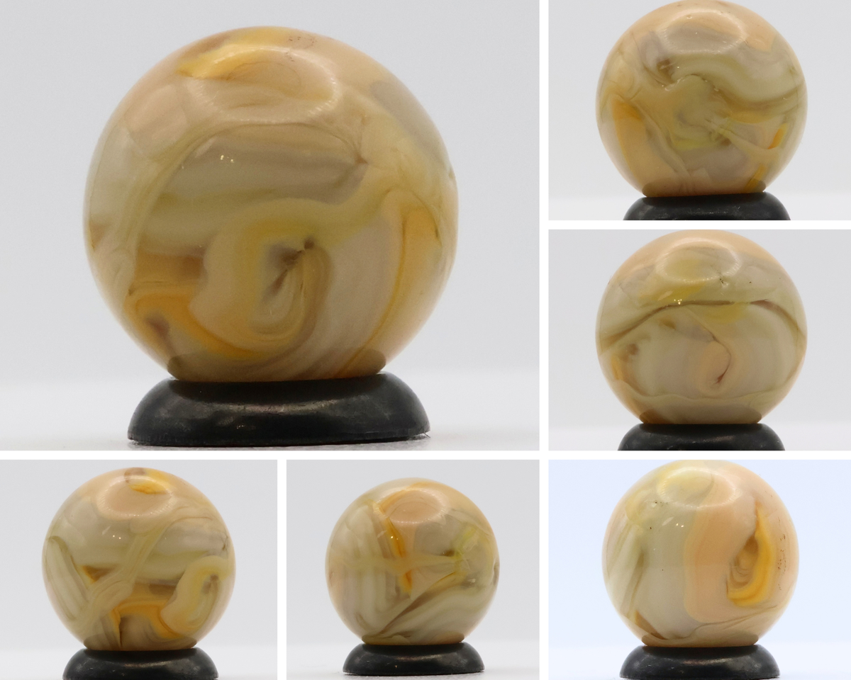5/8" Champion Marble Swirl Lots of drizzle! NM+