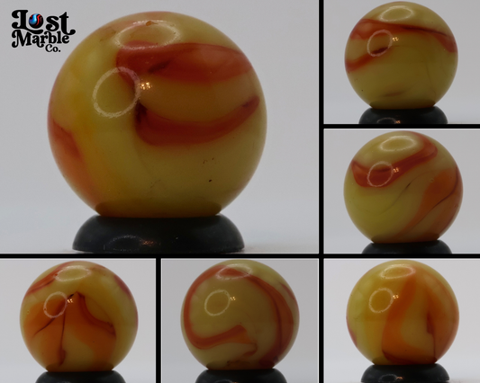 ~11/16" CAC Swirl Marble Electric Colors NM++