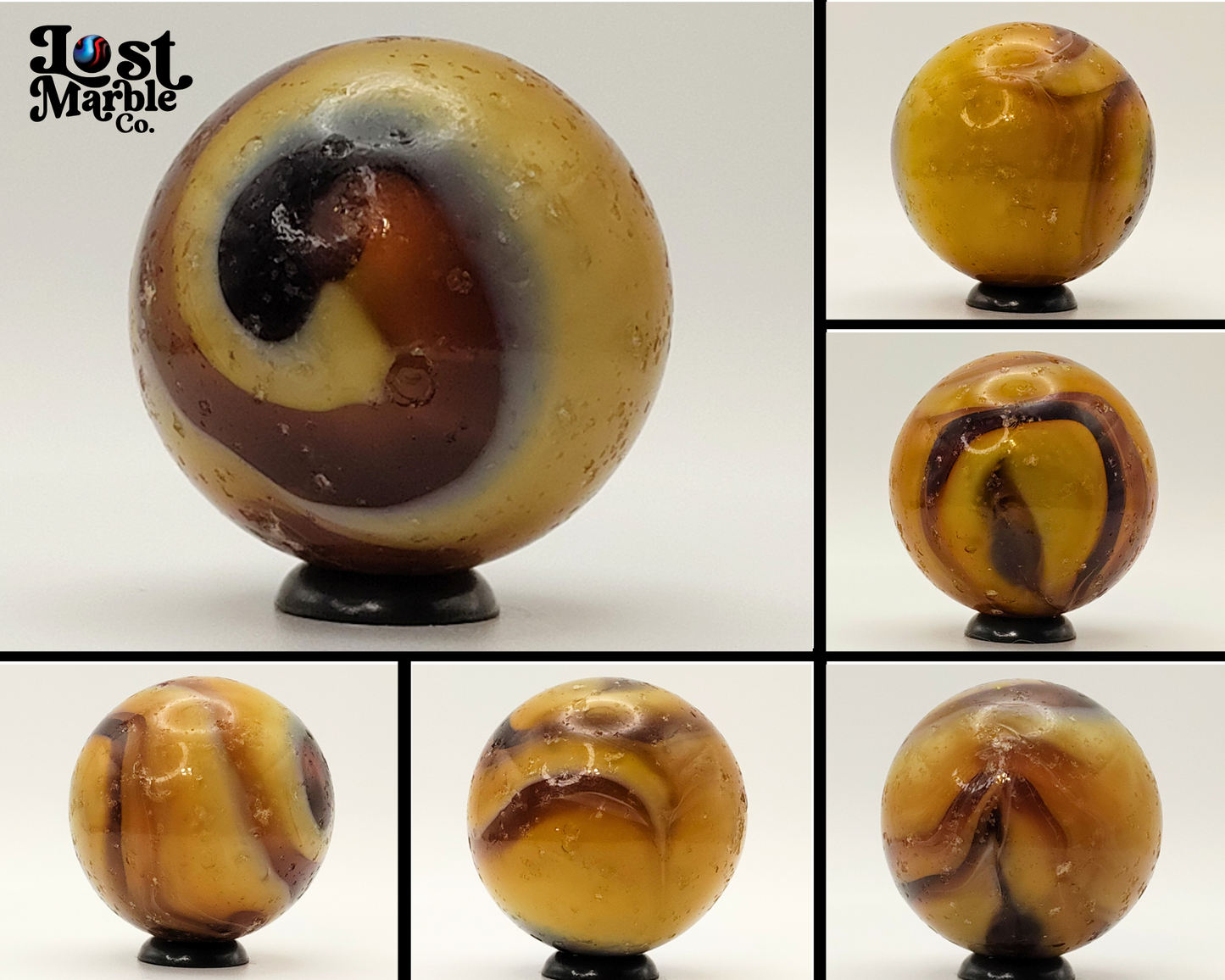 1.20" MF Christensen Amber Slag w/ AV NM-