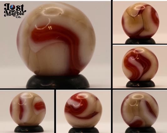 5/8" Ravenswood Red Raven Marble NM+
