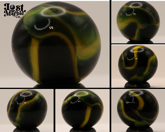 3/4" Peltier Rainbo Black & Yellow Twisted M-