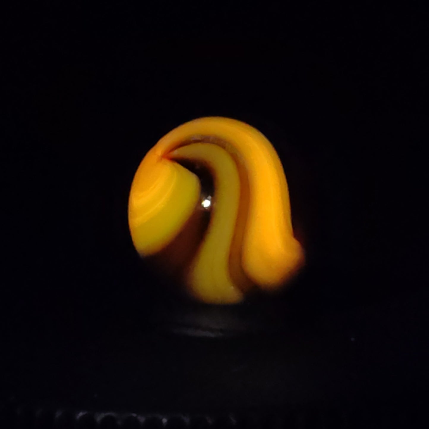 5/8" Bumblebee Marble Akro? Jabo? UV MINT