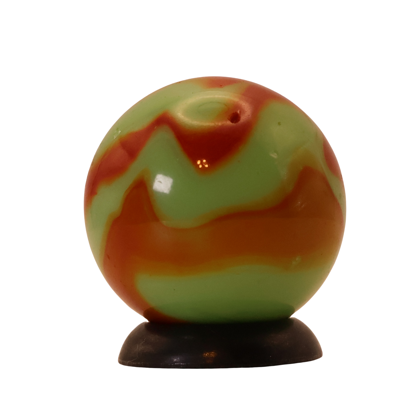16.5mm Peltier Glass Co. NLR Flaming Dragon Marble NM+