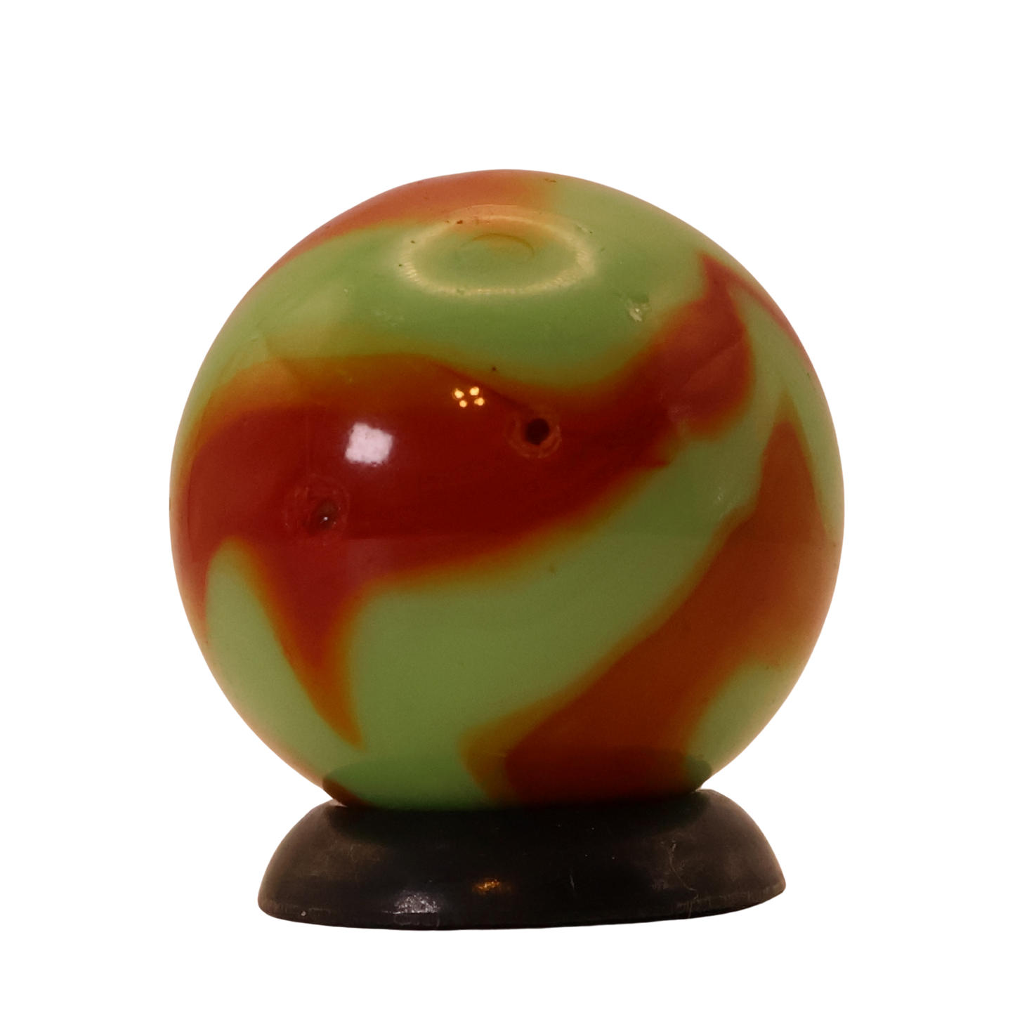 16.5mm Peltier Glass Co. NLR Flaming Dragon Marble NM+